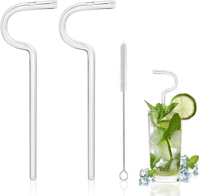 Youthful Glass Straw